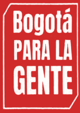 Logosimbolo Bogotá para la Gente